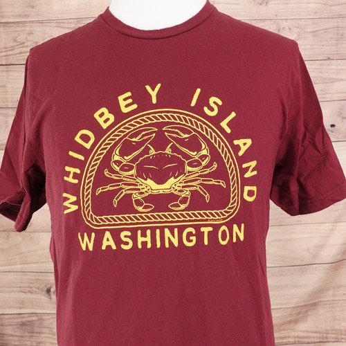 WHIDBEY ISLAND WASHINGTON TRAVEL TOURIST TSHIRT GRÖSSE 2XL XXL