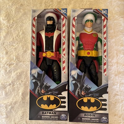 Batman & Robin Santa Hat DC 2024 Spin Master Target Exclusive New Sealed $50