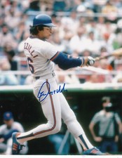 LEE MAZZILLI  NEW YORK METS   ACTION SIGNED 8x10