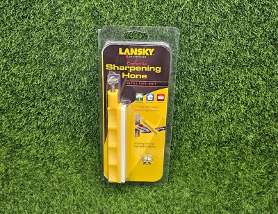 Lansky Ulta Fine Natural Arkansas Hone Knife Sharpener Polishing Stone - S1000