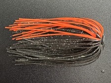 Bass Jig Skirts - Lot Of 10 - Jack O Lantern- Tournament Quality
