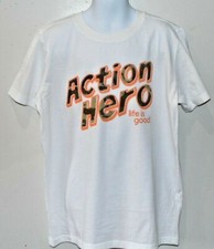 Life is Good Boy's Easy Tee ACTION HERO New with tags