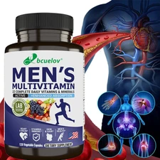 Multivitamin Capsules for Men - Heart and Brain Health - Immune Health