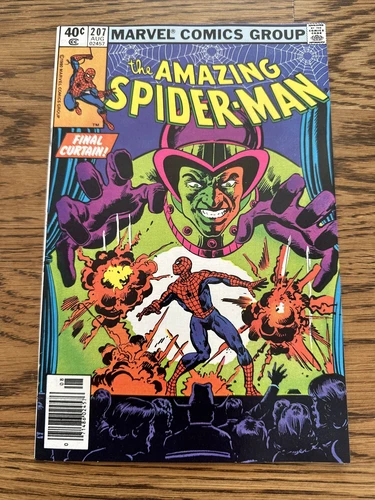 Amazing Spider-Man #207 (Marvel Comics 1980) Mesmero Appearance! Newsstand NM-