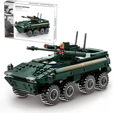 Military VPK-7829 Bumerang Vehicle Model Building Blocks set Army Truck Bricks