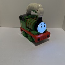 2009 THOMAS The TRAIN PERCY  6 Flashlight Tank Engine Light Up W/ Sounds,TESTED
