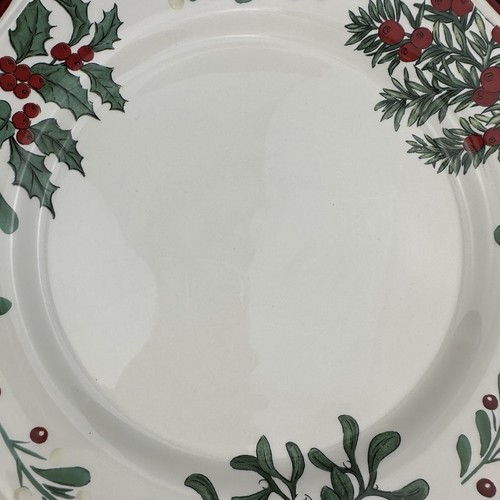 Better Homes & Gardens WINTER FOREST Dinner Plates (2) Heritage Christmas MINT - Picture 9 of 23