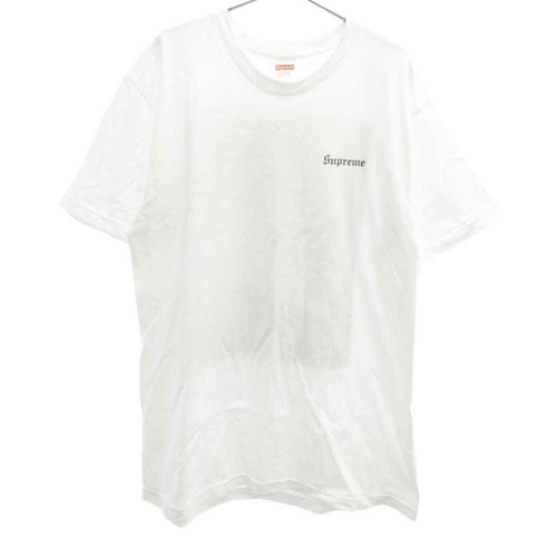 SUPREME 16AW Slayer Cutter Tee Rubbed Ear Cutter P