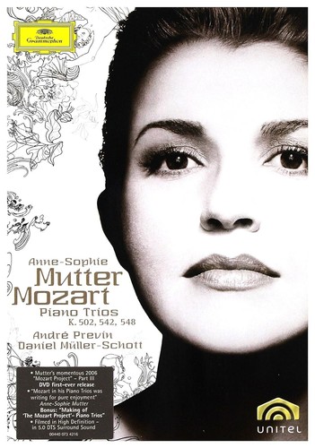 Mozart: Trii Per Pianoforte, Violino E Cello / Mutter, Previn, Muller-Schott - D - Bild 1 von 2