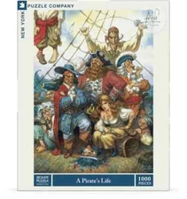 A Pirate's Life 1000 Piece Jigsaw Puzzle NYPC New