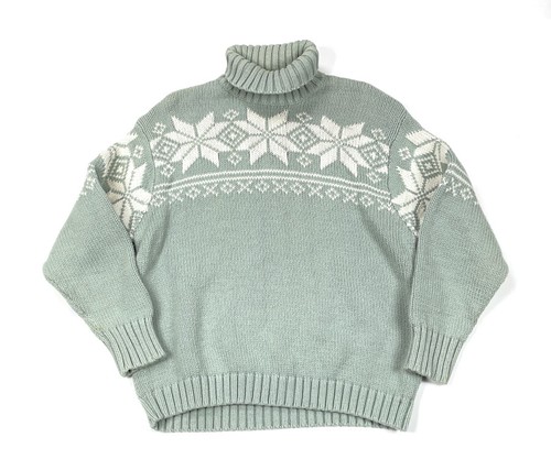 Eddie Bauer Green Icelandic Heavyweight 