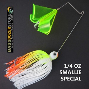 Buzzbait-STEALTH-1-4-oz-SMALLIE-SPECIAL-buzz-bait-buzzbaits-KVD-trailer-hook