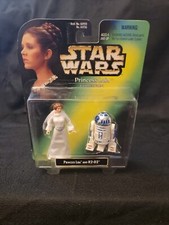 New 1997 Star Wars Power of the Force Princess Leia Collection R2D2 Figure MOC