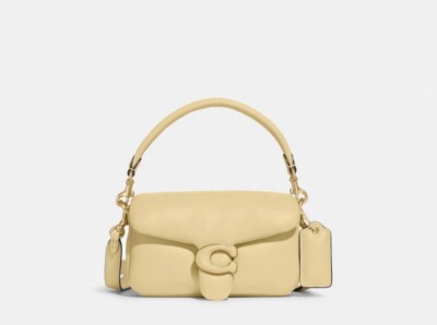 Coach Tabby Pillow Crossbody Bag 18 Nappa Leather Candy Pink C3880