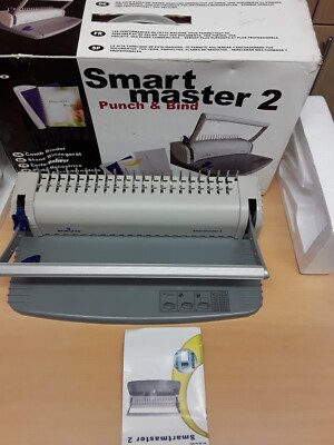 Smart Master 2 Punch and Bind: Kunststoffkammbindemaschine 