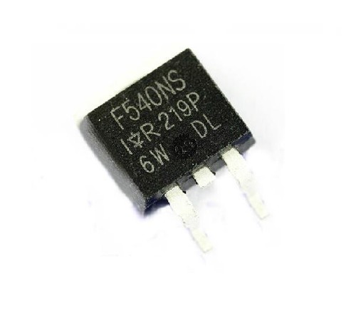 2pezzi IRF540NS TO-263 SMD IRF540 F540NS Transistor Mosfet Di - Foto 13