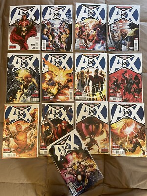 Marvel AVENGERS VS. X-MEN: Complete 2012 AvX Series + Bookmark (13