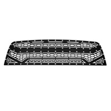 Fits 2003-2006 Toyota Tundra Main Upper Stainless Steel Black Grille Insert