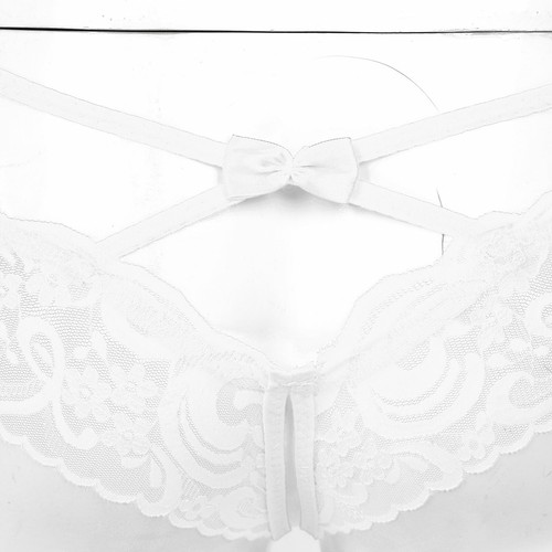 Calzoncillos de encaje sin entrepierna Sissy See Through para hombre - Imagen 48 de 80
