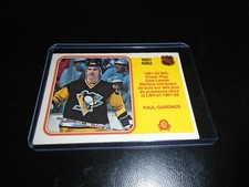 1982-83  OPC # 236 PAUL GARDNER    PITTSBURGH PENGUINS