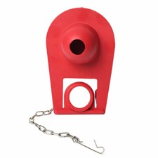 Thrifco 4401273 Universal Korky Style Toilet Repair Flapper - Red