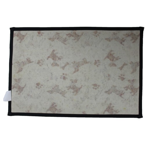 Cat Dog Puppy Kitten Pet Food Mat Feeding Floors Non Slip Food Water Placemat - Picture 3 of 17