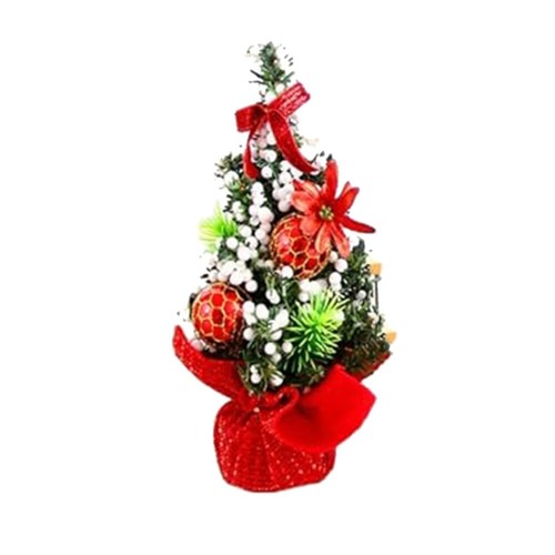 Small Sized Christmas Tree With Beautiful Ornaments Perfect For Countertops - Bild 10 von 25
