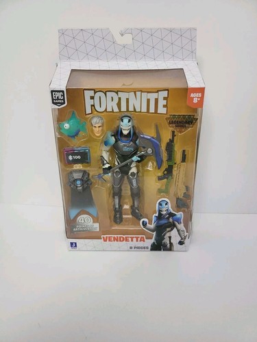 Fortnite Action Figure Vendetta Legendary Series Jazwares Epic Games 8 pcs New - Picture 1 of 5