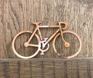 Copper Bicycle Christmas Tree Decoration Ornament 659436917286 Ebay Image Is Loading Copper Bicycle Christmas Tree Decoration Ornament