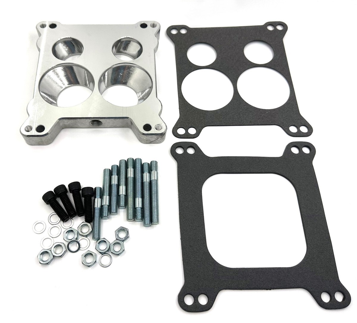 4cゼーロ パーツ Carburetor Adapter Edelbrock / AFB 4 BBL Carb to Quadrajet Base