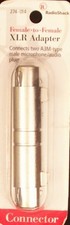 3-Pin XLR Coupler Female to Female Jack Mic Microphone  RadioShack 274-014