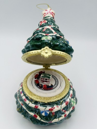 #May & Co ~ Weihnachtsbaum Schatzkiste, klassische Sammlerstücke, 1996 5 Zoll 3 Zoll sehr guter Zustand - Bild 5 von 8