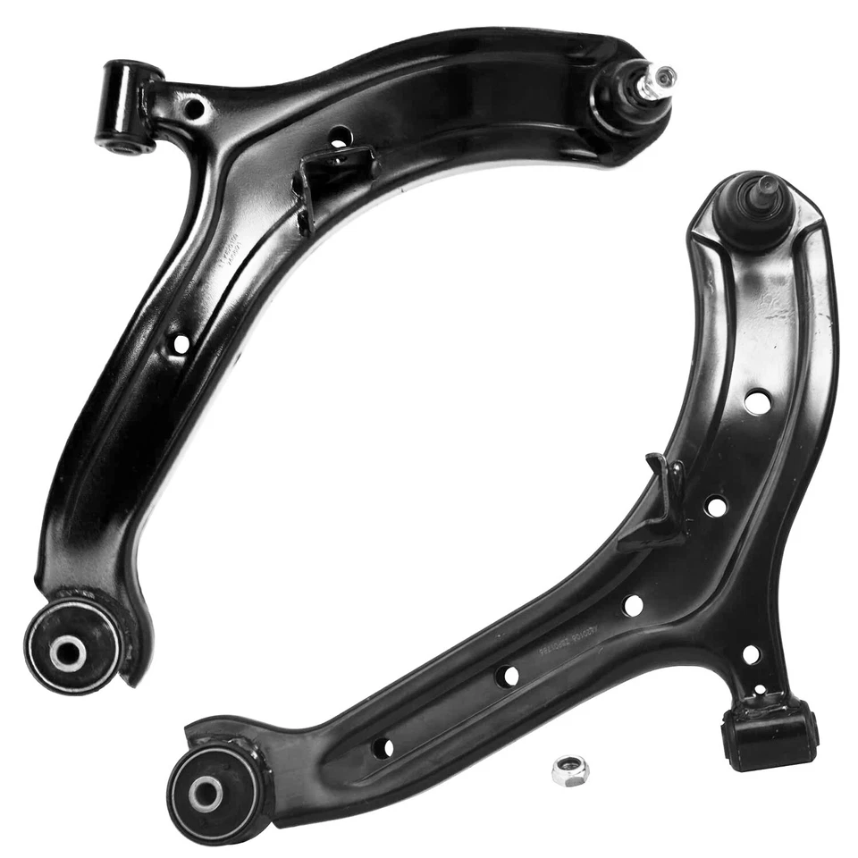 Lower Control Arms Tie Rods Ball Sway Bar Links for 2000 - 2005 Hyundai Accent - Image 3 of 4