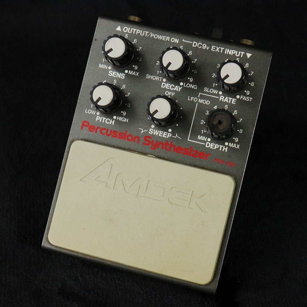 【現状品】AMDEK PCK-100 パーカッション シンセサイザー AMDEK PCK-100 / BOSS PC-2 (1984) Analog Drum Synthesizer