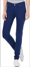 Celebrity Pink BLUE Midi-Rise Skinny Jeans Jr 1/25  NEW