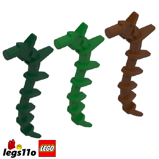 LEGO Plant Vine with Thorns Spikes NEW - Pack of 1x 2x 4x - 55236