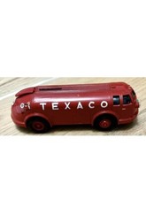 Texaco 1934 Diamond T Tanker "Doodle Bug" Locking Coin Bank Car Die-Cast Metal