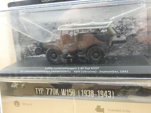 LAFFLY LICORNE V15T UKRAINE 1941 N°84 militaire 1/43éme IXO Neuf Boite Origine - Imagen 9 de 11