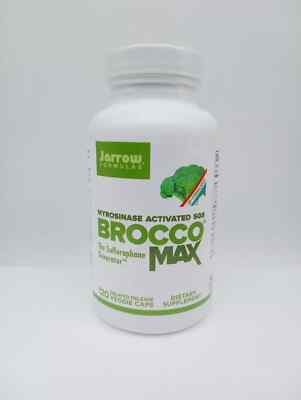 JUMBO Jarrow Formulas Brocco Max 120 Delayed Release caps Exp 01/26