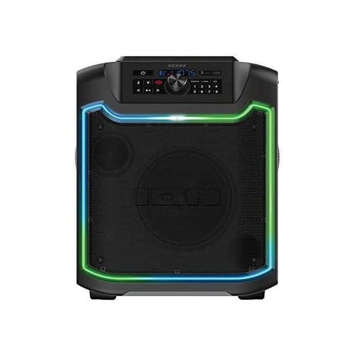 ION Pathfinder 280 120W Bluetooth Speaker, IPX5 All-Weather, Wide Sound, Black