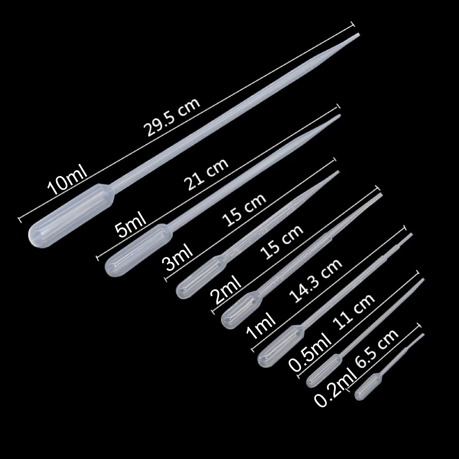 1 x 10ml LARGE PLASTIC PIPETTES 11.5" LONG PIPPETTE UK SELLER FREE