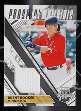 Brent Rooker - 2019 Elite Extra Edition Prospect Materials Black - Twins / A's