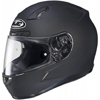 HJC CL-17 Full-Face Motorcycle Helmet (Matte Black, Medium)