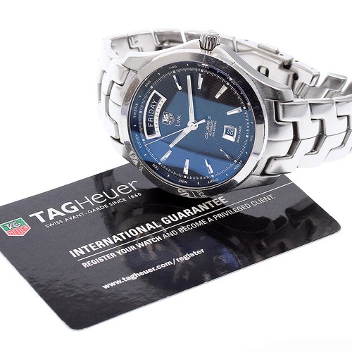 TAG HEUER Link caliber 5 WJF2010 Day date black Dial Automatic Men's_880951 - Picture 2 of 7