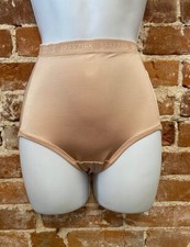 Breezies Nude Basics Nylon Microfiber Brief Panties New