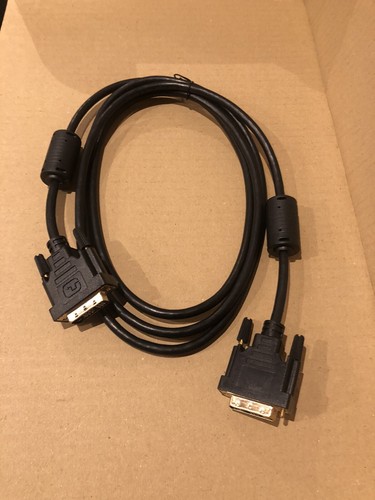 DVI-I DUAL Link with Ferrite Cores Male to Male Cable Gold 1.5m 29 - Picture 2 of 2