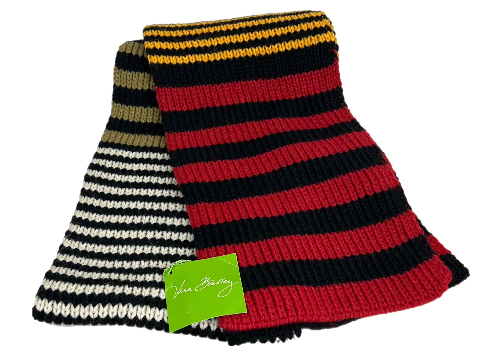Vera Bradley Bittersweet Striped Knit Scarf