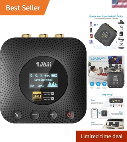 Ricevitore musicale Bluetooth 5.1 con display OLED - Ideale per audiofili - Foto 1 di 9