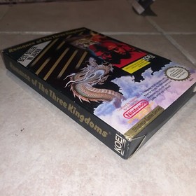 Romance of The Three Kingdoms (Nintendo NES) CIB with Manual & Reference Map
