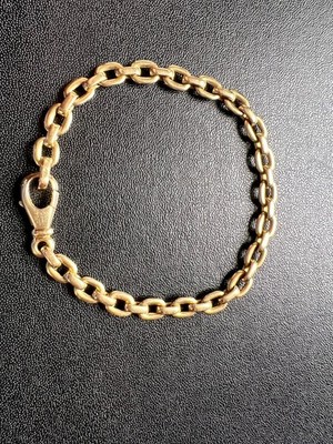 18k yellow gold Cartier  Meplat bracelet 7 